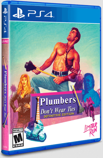 Plumbers Don't Wear Ties: Definitive Edition box art for Playstation 4